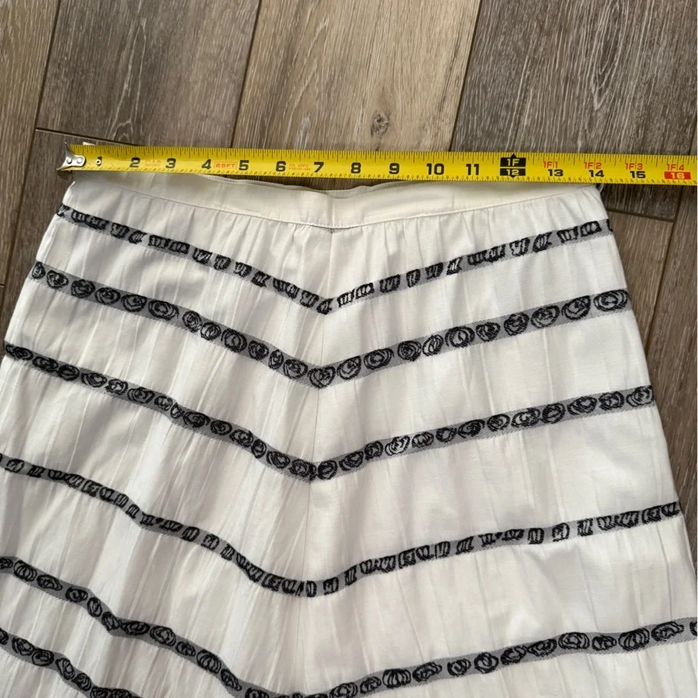 Talbots Black and White Patterned Skirt - Picture 3 of 6